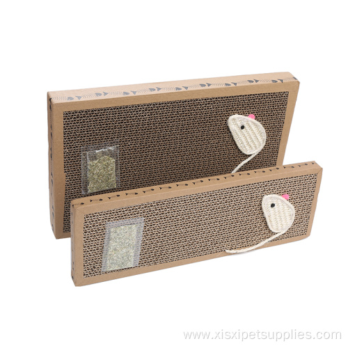 Hot selling interactive cat toy cardboard cat scratcher